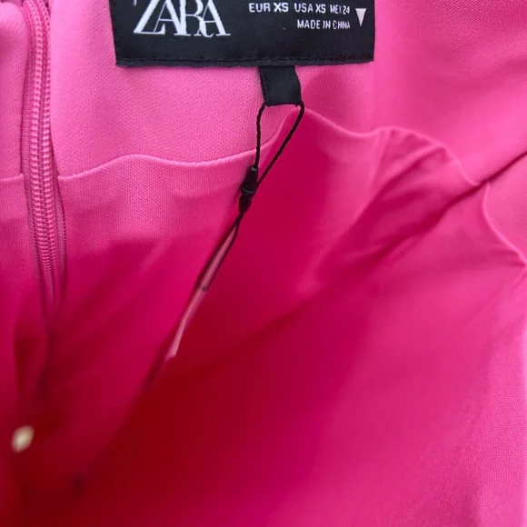 Zara Pink Midi/Maxi Dress - Picture 5 of 6